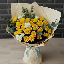 Букет цветов из:  Розы в Елово