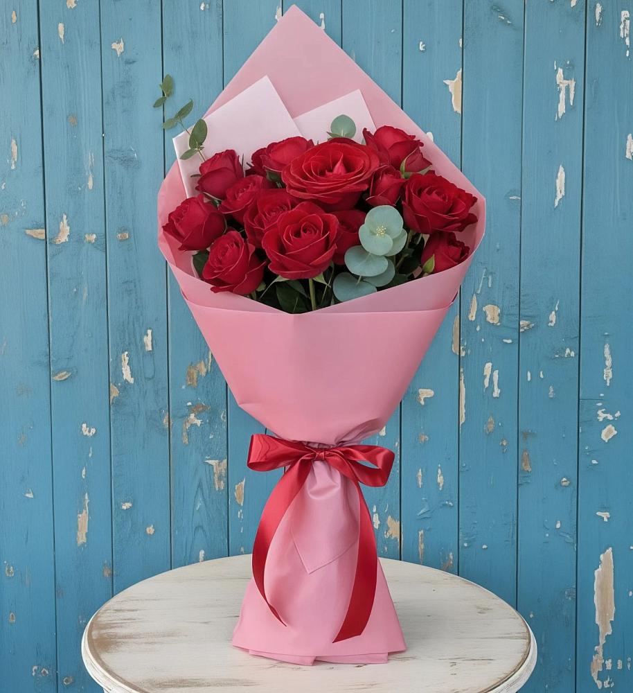 Букет цветов из: Розы в Елово