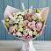 Букет цветов из: Альстромерии и Розы в Елово