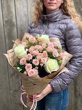 Букет цветов из:  Розы в Елово