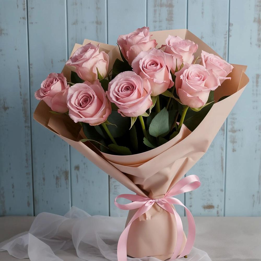 Букет цветов из: Розы в Елово