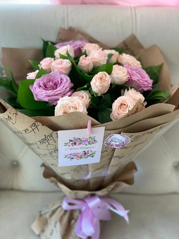 Букет цветов из: Розы в Елово