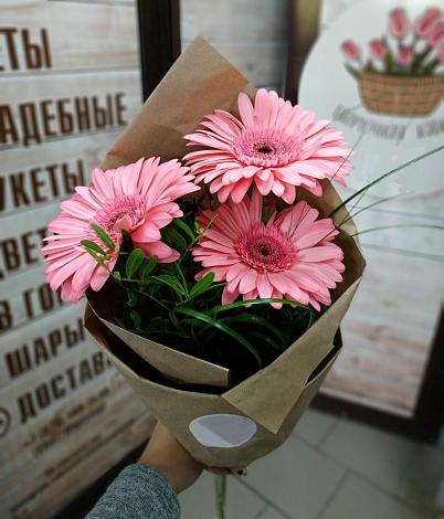 Букет цветов из: Герберы в Елово