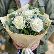 Букет цветов из:  Розы в Елово