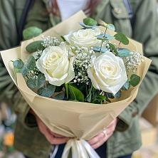 Букет Нежные грёзы в Елово Букет цветов из: Розы в Елово