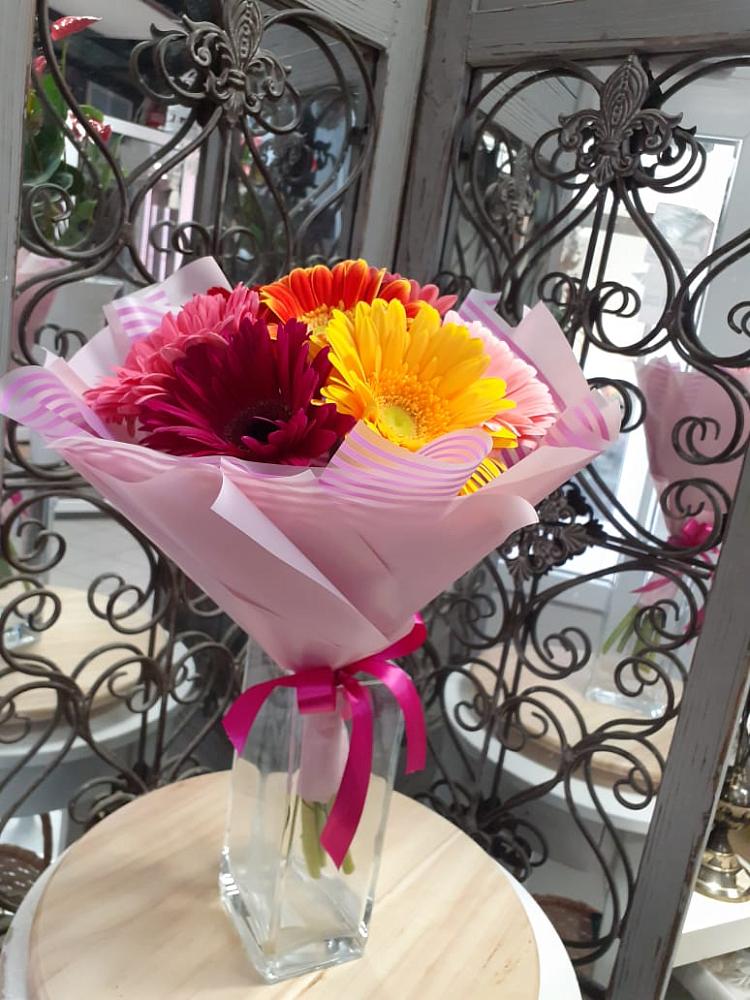 Букет цветов из: Герберы в Елово