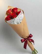 Букет цветов из:  Розы в Елово
