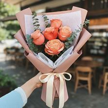 Букет цветов из:  Розы в Елово