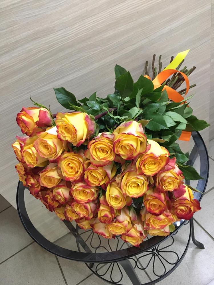 Букет Желтые розы в Елово