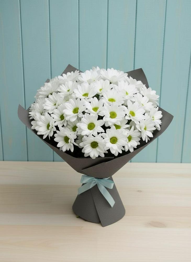 Букет цветов из: Хризантемы в Елово