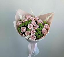 Букет цветов из:  Розы и Хризантемы в Елово