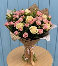 Букет цветов из:  Розы в Елово