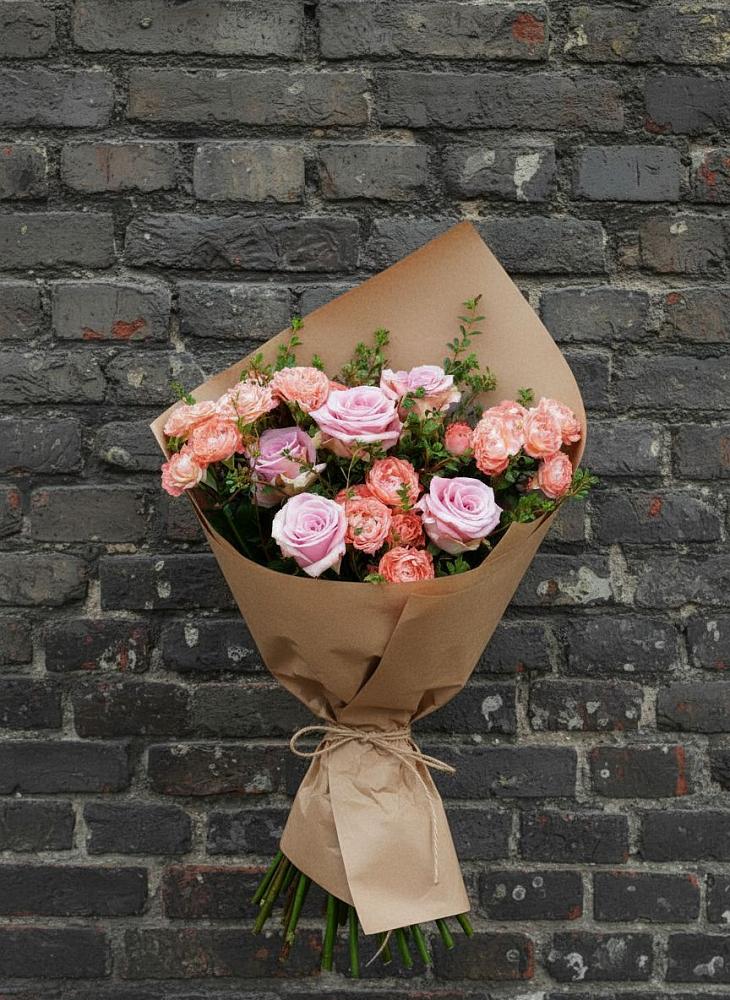 Букет цветов из: Розы в Елово