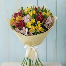 Букет цветов из:  Альстромерии в Елово