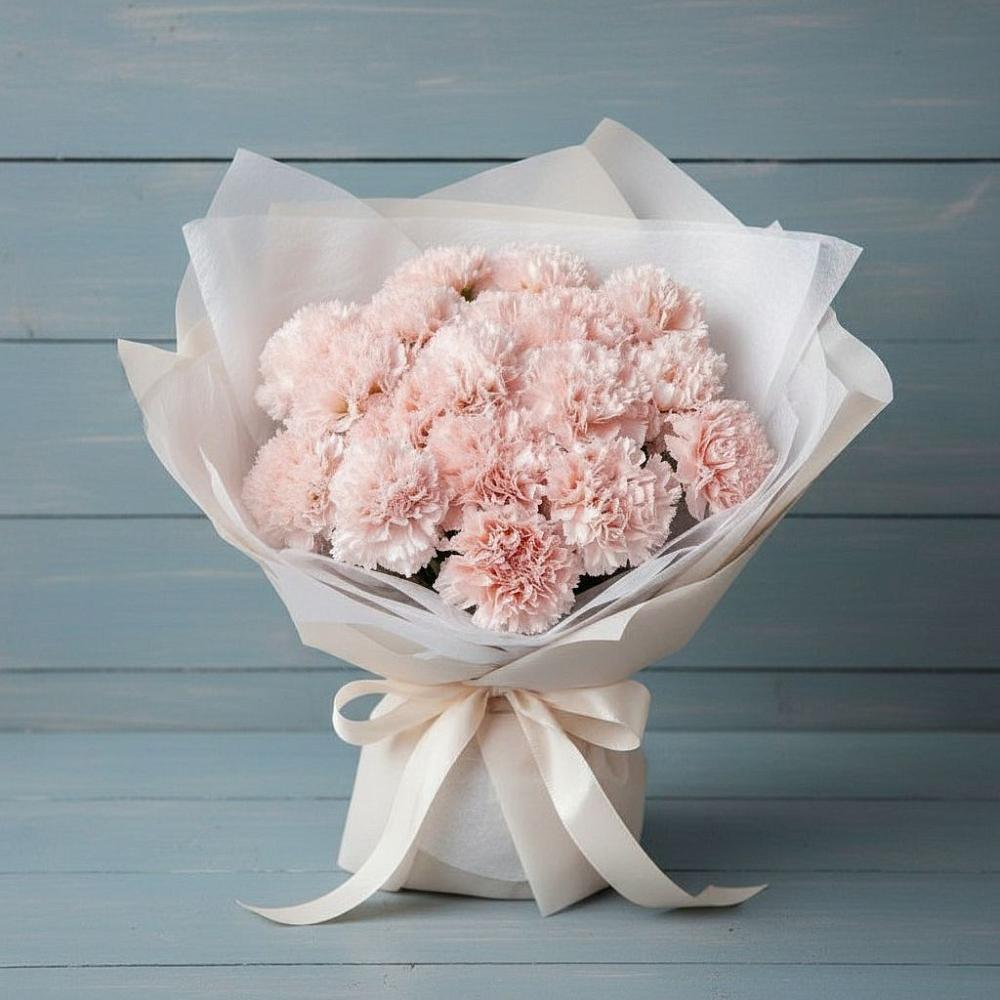 Букет цветов из: Гвоздики в Елово