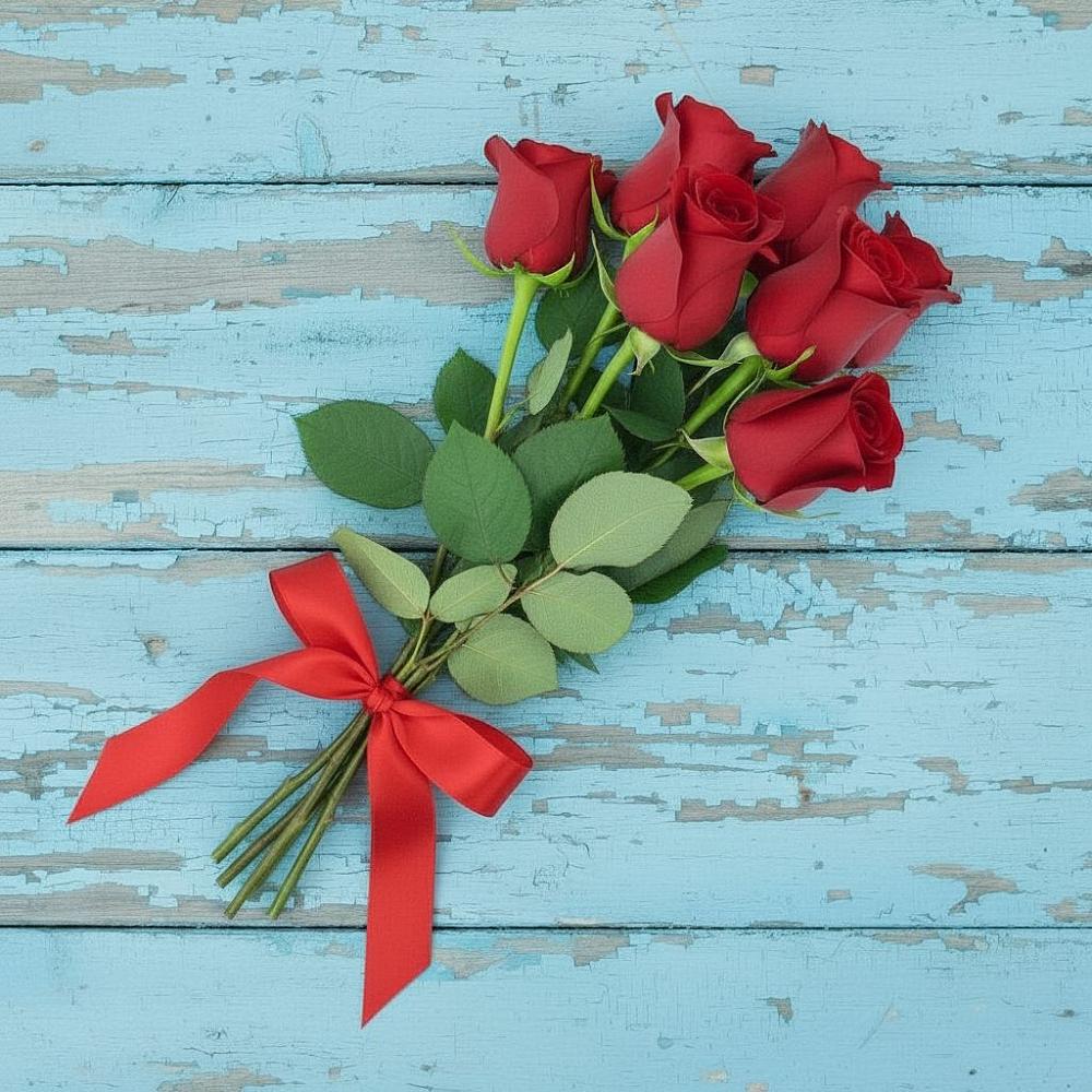 Букет Красные розы в Елово