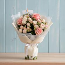 Букет цветов из:  Розы в Елово