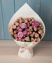 Букет цветов из:  Розы #REPLACE_PRED# Елово